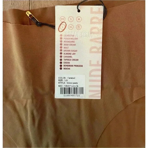 Nude Barre Seamless Bikini Panty Size Large 2PM NWT - Picture 5 of 5